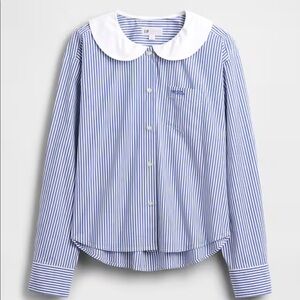 Sandy liang x gap poplin shirt